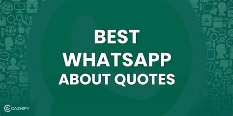 A Collection of Short and Impactful WhatsApp Phrases