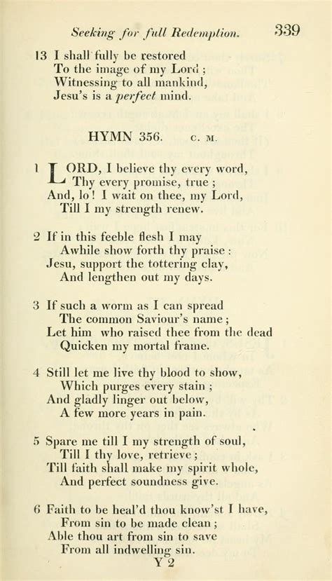 A Collection of hymns for the use of the people called Methodists Reader