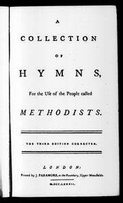 A Collection of hymns for the use of the people called Methodists Reader