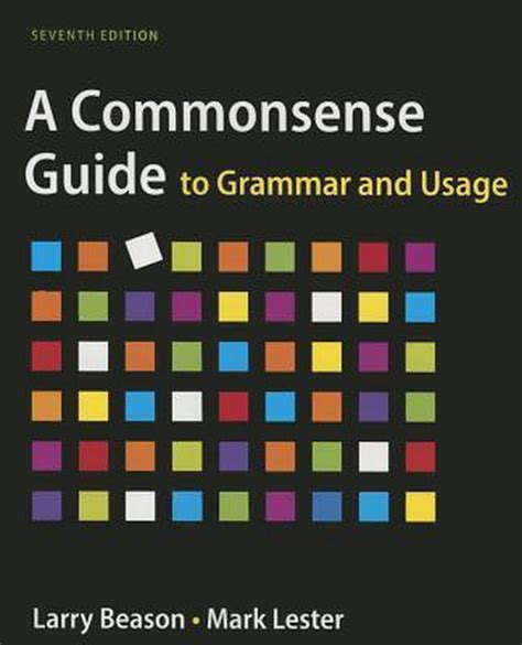 A Commonsense Guide to Grammar and Usage Doc