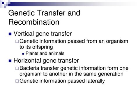 A Comprehensive Exploration into the Control and Transfer of Genetic Information