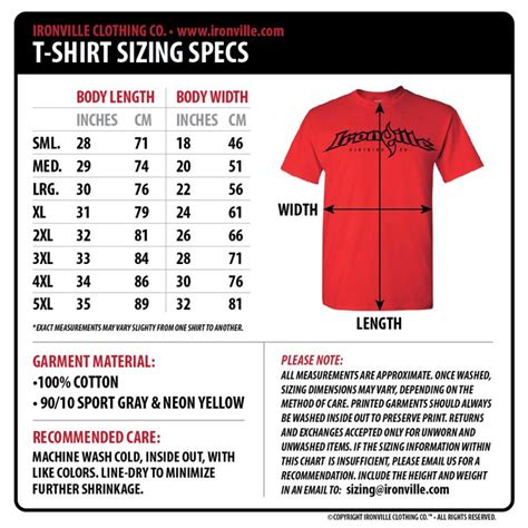 A Comprehensive Guide to Calculating Shirt Size by Height and Weight