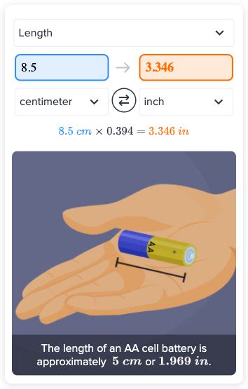 A Comprehensive Guide to Converting 8.5 Centimeters to Inches: Everything You Need to Know