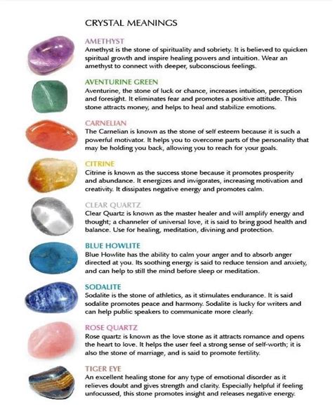 A Comprehensive Guide to Crystals: Discover the Healing Power of Gemstones