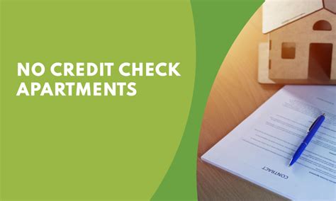 A Comprehensive Guide to Finding Apartments for Rent with No Credit Check