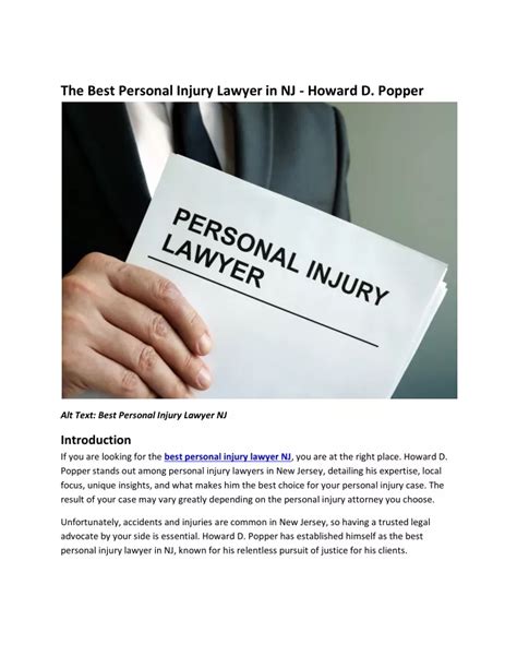 A Comprehensive Guide to Finding the Best Personal Injury Lawyer in Fort Lee, NJ