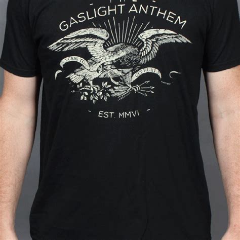 A Comprehensive Guide to Gaslight Anthem Shirts: A Symbol of Rock 'n' Roll Rebellion