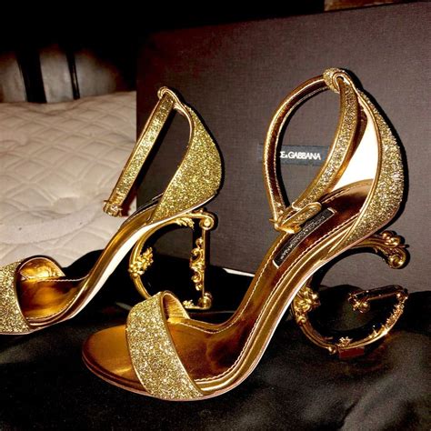 A Comprehensive Guide to Gold Dolce and Gabbana Shoes: A Statement of Luxury and Style