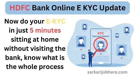 A Comprehensive Guide to HDFC Bank Full KYC Online: Completing the Process Seamlessly