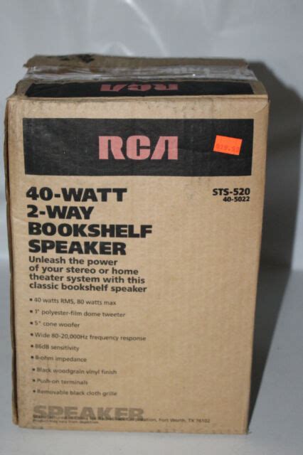 A Comprehensive Guide to Opening RCA 40-5022 Speakers