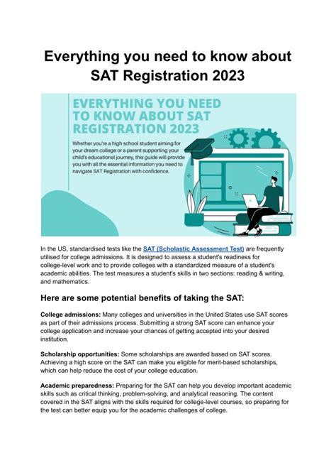 A Comprehensive Guide to SAT Registration in Singapore: Everything You Need to Know