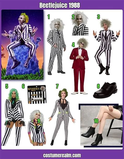 A Comprehensive Guide to Spectacular Beetlejuice Costume Ideas: Come Alive and Show Off Your Spooky Style