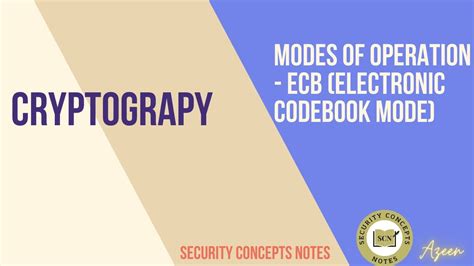 A Comprehensive Guide to Understanding and Utilizing Cryptographic ECB (Electronic Codebook Mode)