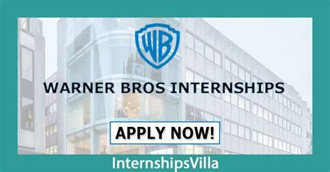 A Comprehensive Guide to Warner Bros. Internship Program