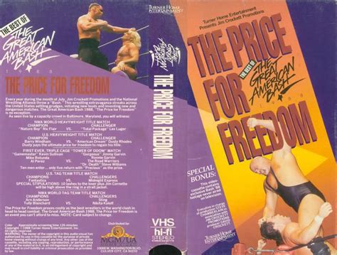 A Comprehensive Guide to the Legendary 1988 Great American Bash