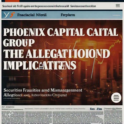 A Comprehensive Overview of the Phoenix Capital Group Legal Battle