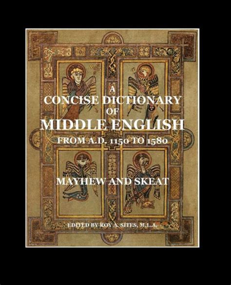 A Concise  Dictionary of Middle English PDF
