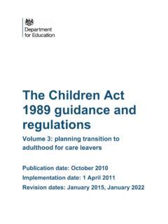 A Concise Guide to the Children Act 1989 Reader