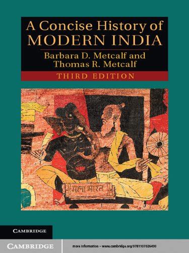 A Concise History of Modern India Ebook PDF