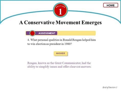 A Conservative Movement Emerges Answers Epub