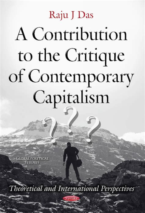 A Contribution to the Critique of Contemporary Capitalism Theoretical and International Perspectives PDF