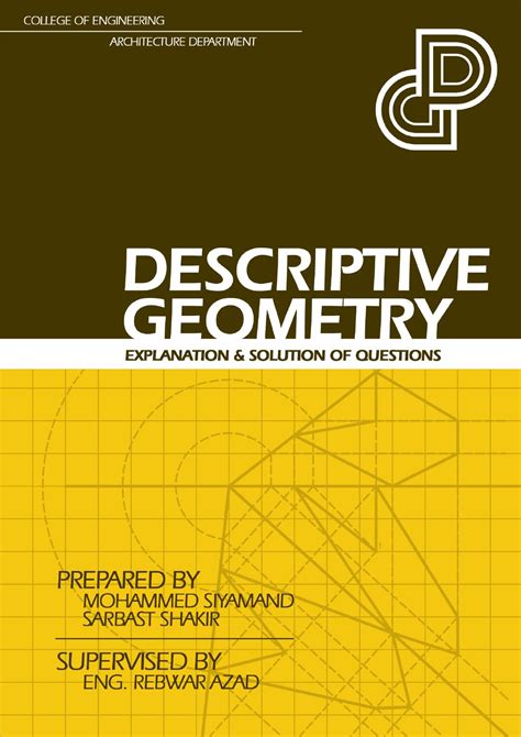 A Course In Descriptive Geometry For The Use Of Colleges And Scientific Schools PDF