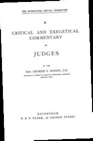 A Critical and Exegetical Commentary On Judges PDF