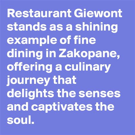 A Culinary Journey that Delights the Senses