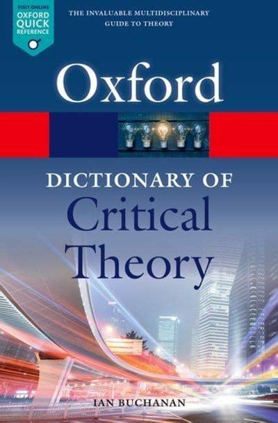 A Dictionary of Critical Theory Kindle Editon