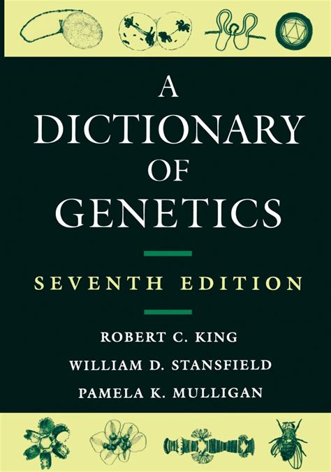 A Dictionary of Genetics Epub