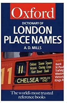 A Dictionary of London Place-Names Epub