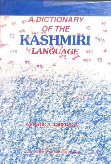 A Dictionary of the Kashmiri Language Doc