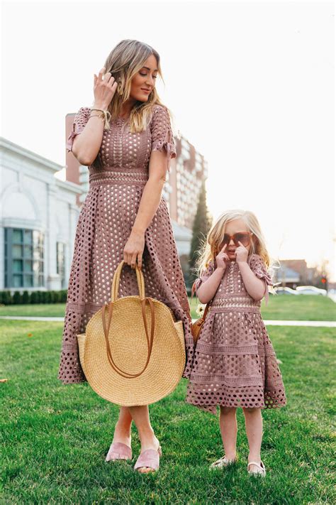 A Divine Duo: Matching Easter Dresses for Mothers and Daughters