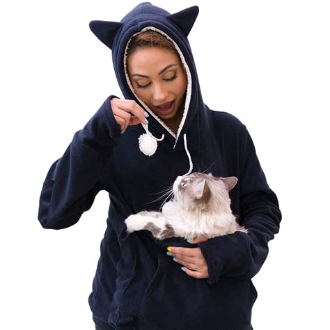 A Dog-Lover's Dream: The Ultimate Sweatshirt with Pouch for Your Furry Friend