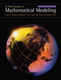A FIRST COURSE IN MATHEMATICAL MODELING 4TH EDITION SOLUTIONS Ebook Reader