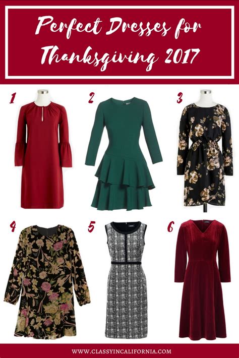 A Feast for the Eyes: Choose the Perfect Dress for Your Thanksgiving Celebration