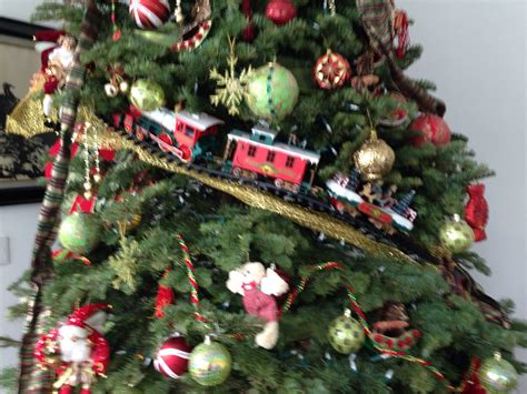 A Festive Delight: Train Around the Christmas Tree