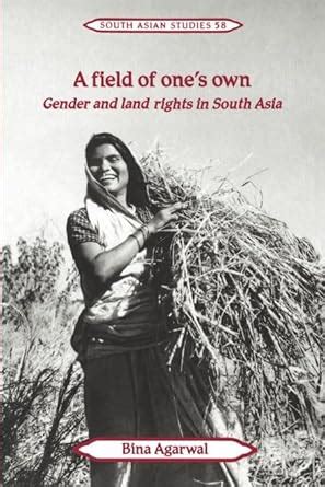 A Field of One's Own Gender and Land Rights in South Asia Epub