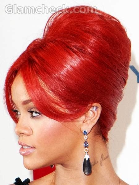 A Fiery Twist: The Allure of Red Bun Hair