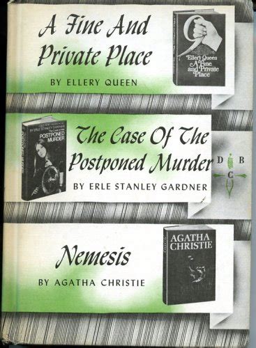 A Fine and Private Place The Case of the Postponed Murder Nemesis Detective Book Club Epub