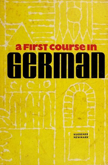 A First Course in German Ebook Reader