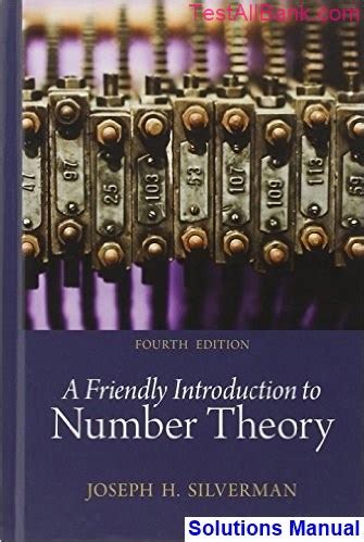 A Friendly Number Theory Solutions Kindle Editon