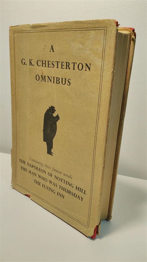 A GK Chesterton omnibus Containing The Napoleon of Notting Hill The man who was Thursday The flying inn Epub