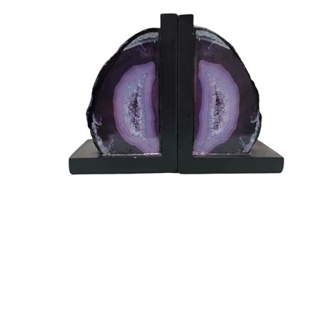 A Gemstone of Utility and Beauty: Amethyst Bookends