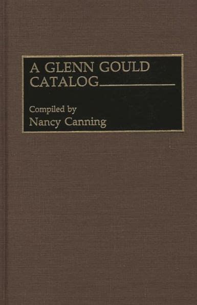 A Glenn Gould Catalog Reader
