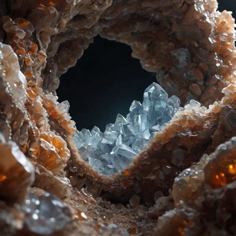 A Glimpse into the Enchanting World of Opened Geodes: Unearthing Nature's Hidden Treasures