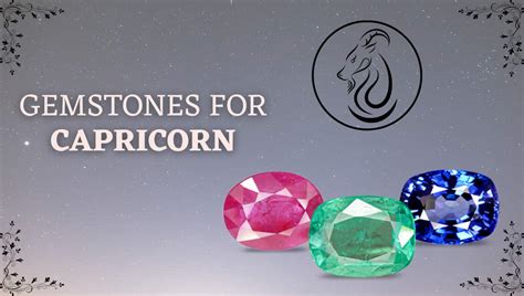 A Glimpse into the Magical Realm of Capricorn Gemstones