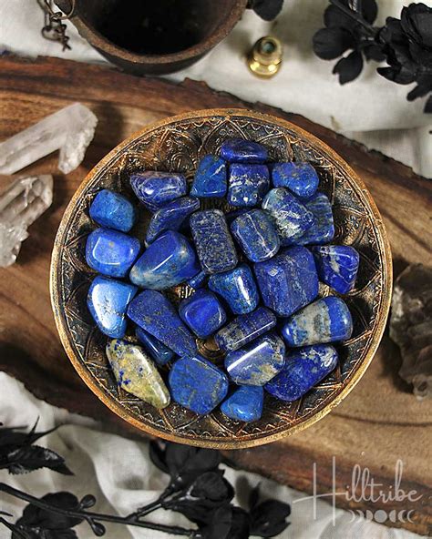 A Glimpse into the Mystical Realm of Lapis Lazuli Tumbled