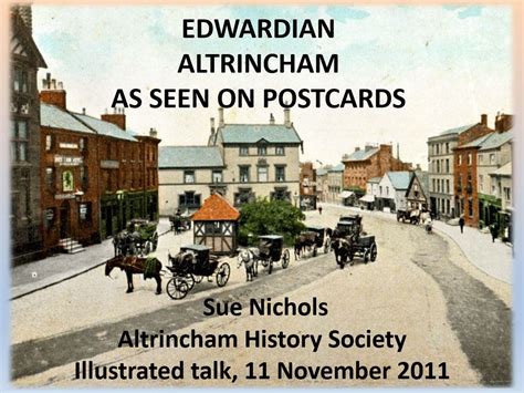 A Glimpse into the Past: The Altrincham Heritage