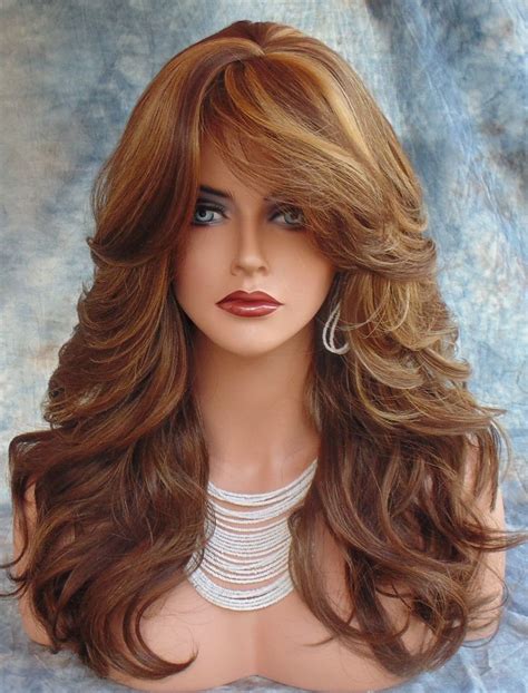 A Golden Crown: Enhance Your Look with Wavy Long Layered Wigs